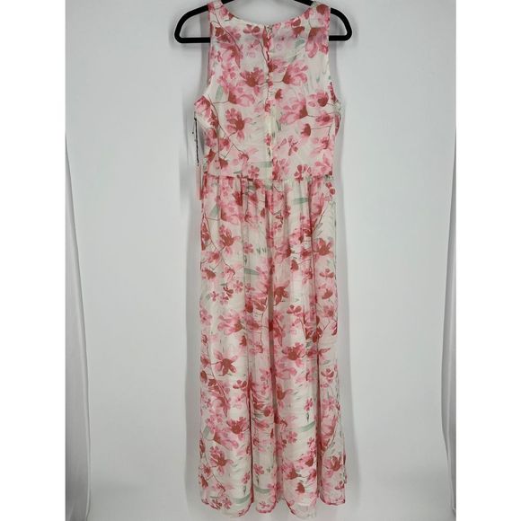 Leith white lush watercolor dress - Picture 6 of 6